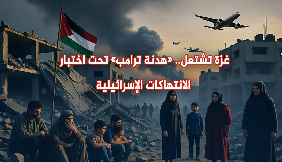 غزة تشتعل.. «هدنة ترامب» تحت اختبار الانتهاكات الإسرائيلية